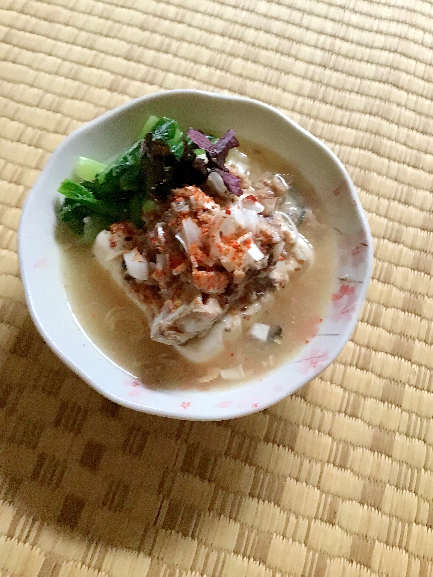 鯖缶やっこ。
