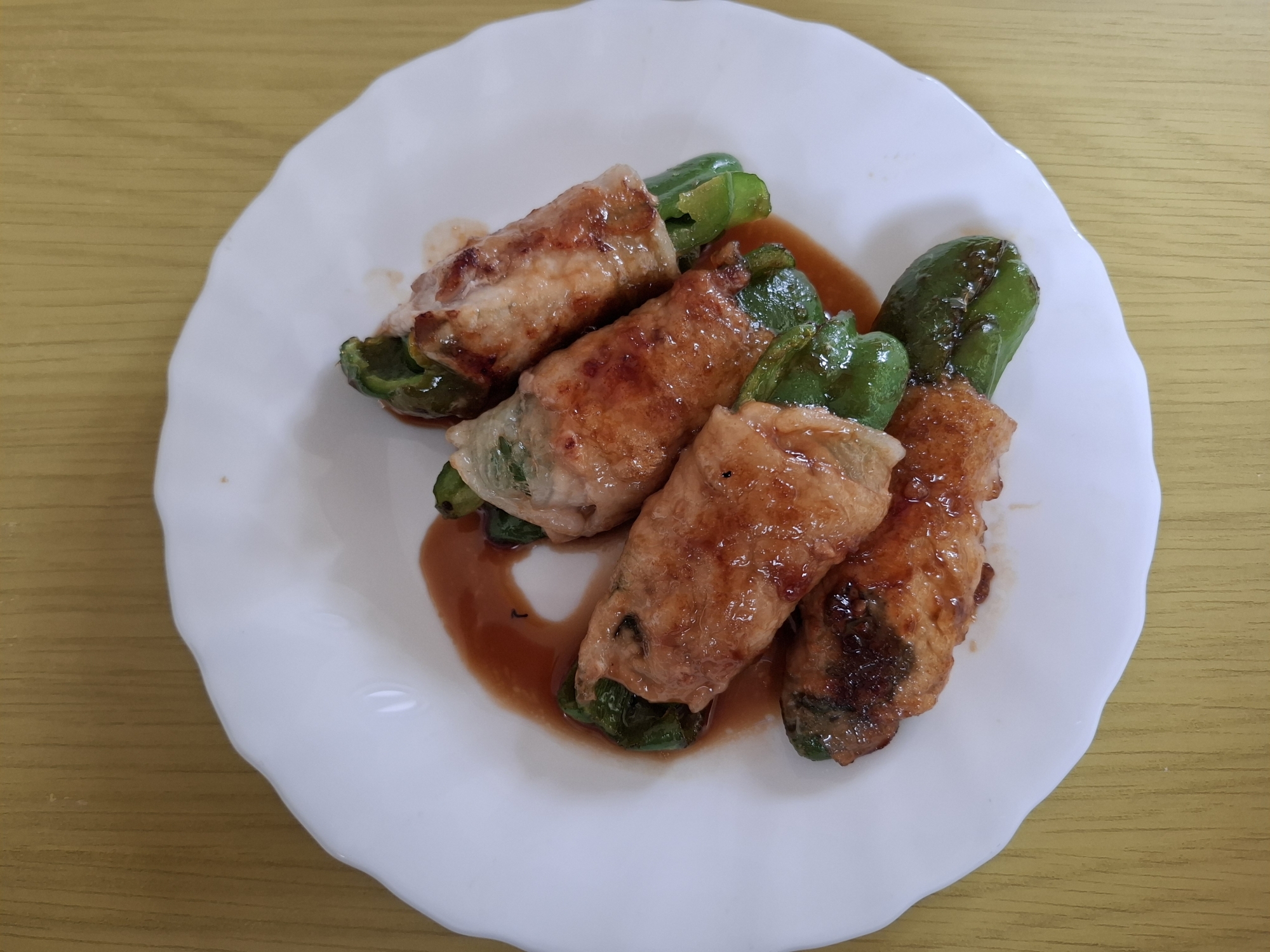 肉巻きピーマン