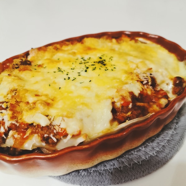 絶品 オススメ 餃子の皮でラザニア レシピ 作り方 By トトロまま 楽天レシピ 絶品 オススメ 餃子の皮でラザニア レシピ 作り方 By トトロまま 楽天レシピ