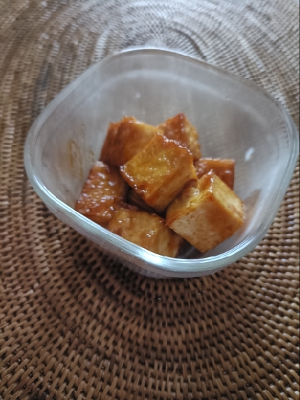 子供大好き 厚揚げの和風ケチャップ炒め