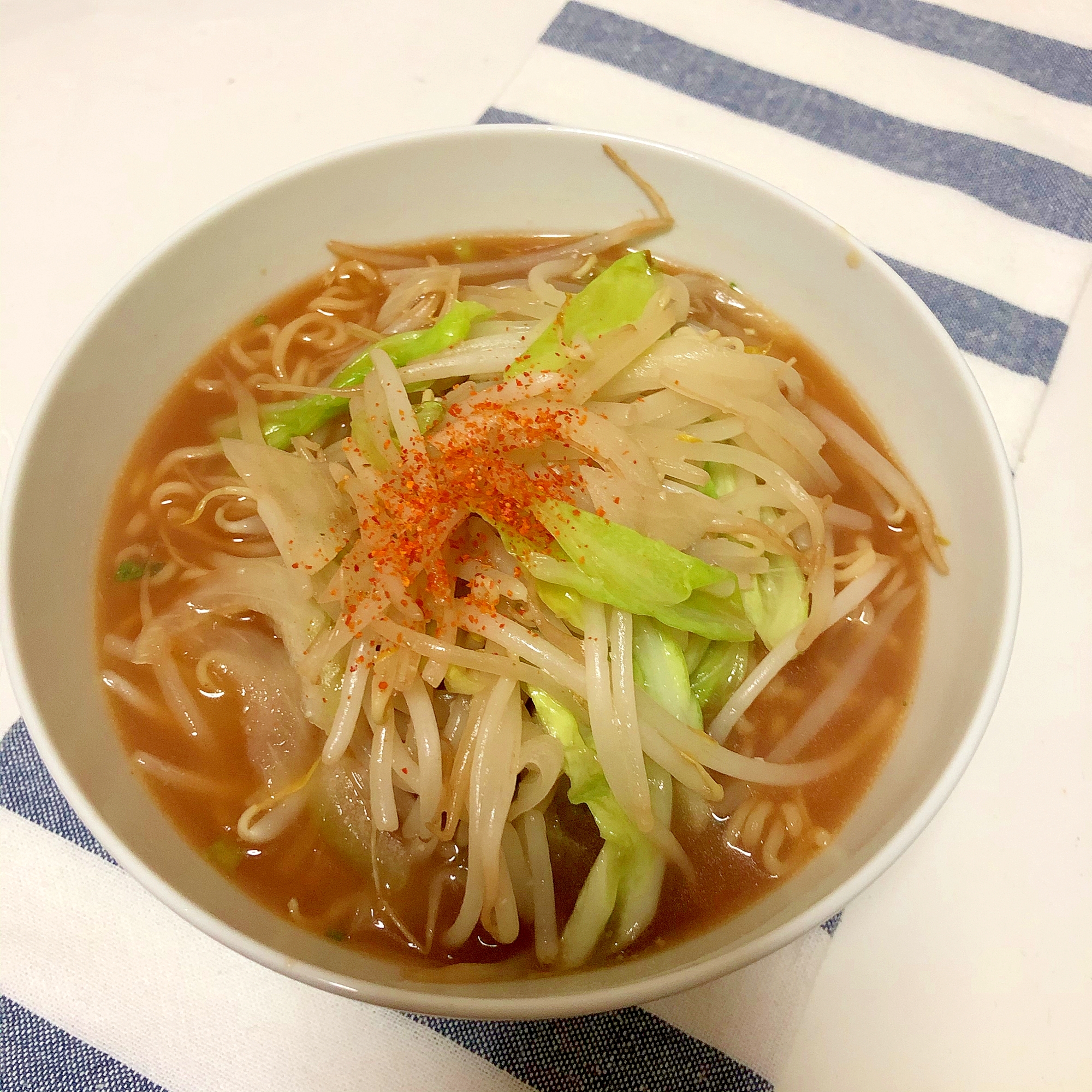 ガーリック香る　野菜ラーメン　♪