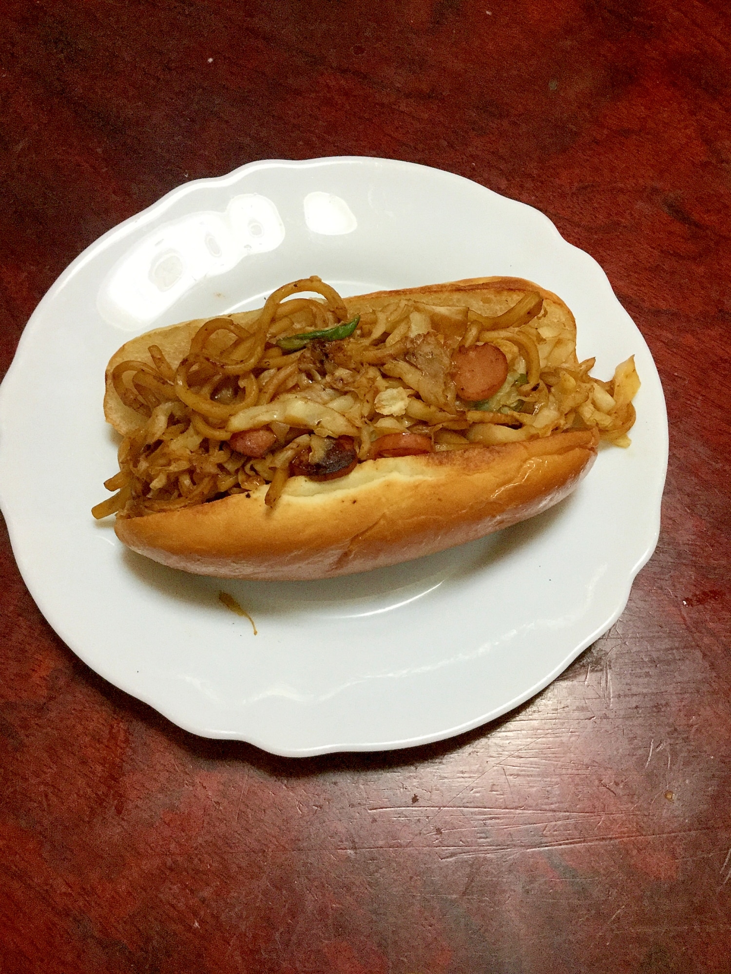 Johnny&#39;s - 湧の焼きそばパン komi_recipe_yakisobapan-