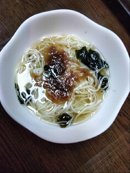 こんにちは。にゅうめん、美味しくあたたまりました。レシピ有難うございました。