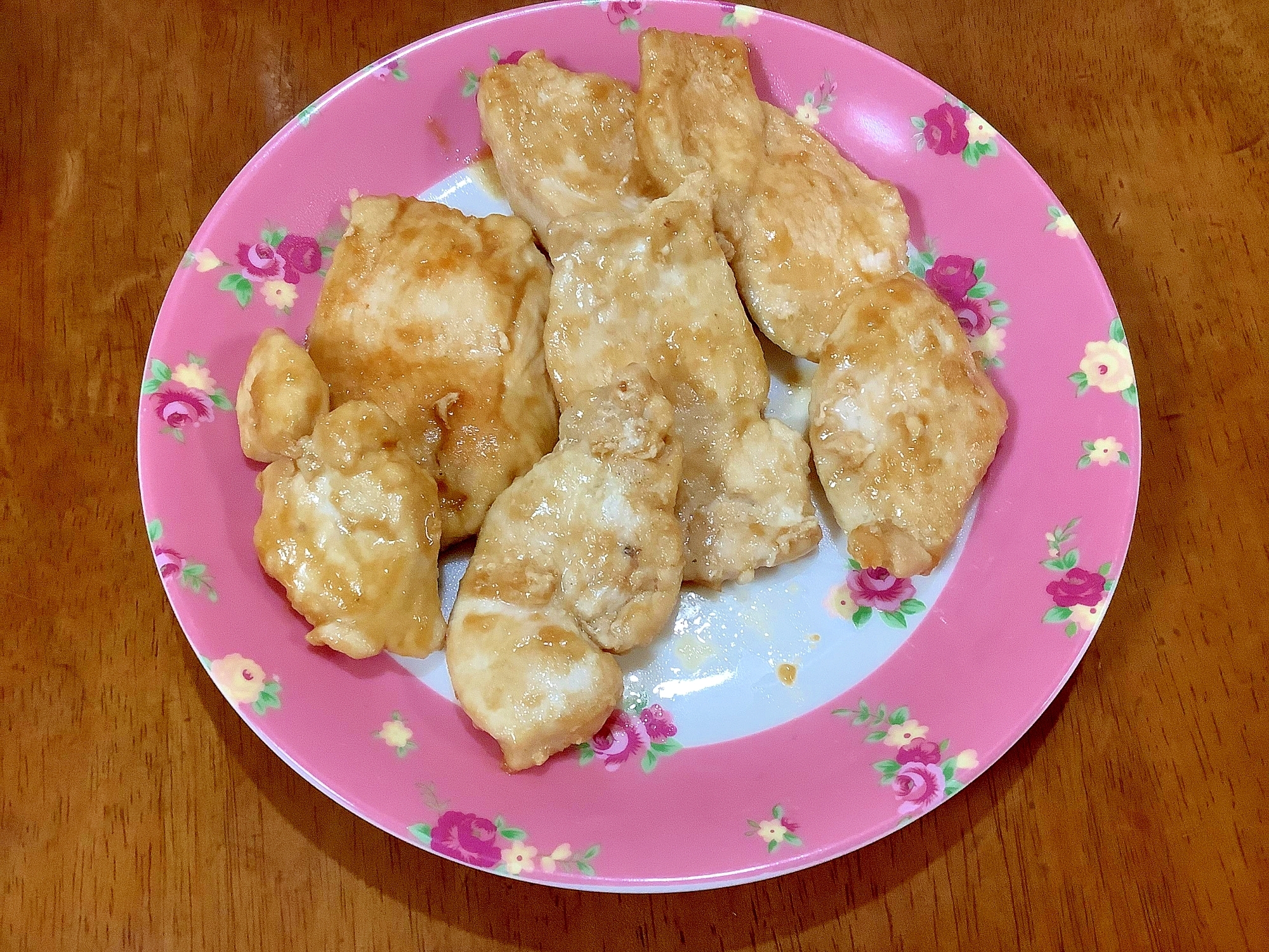 胸肉の生姜焼き