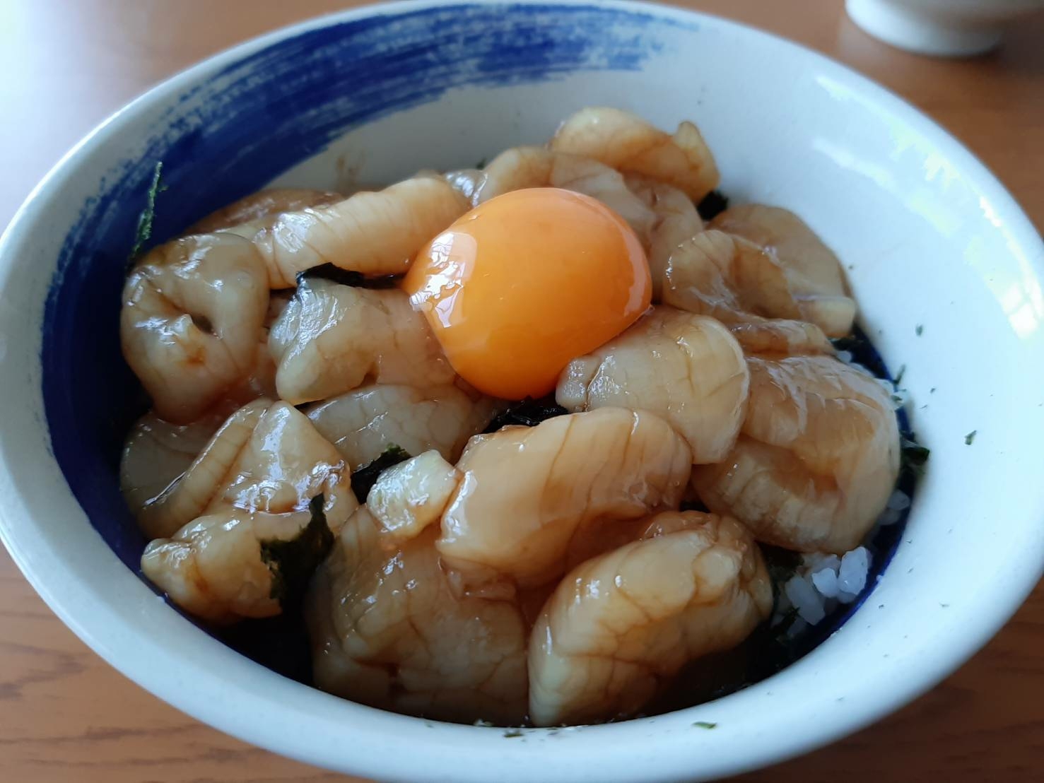 ホタテの簡単漬け丼