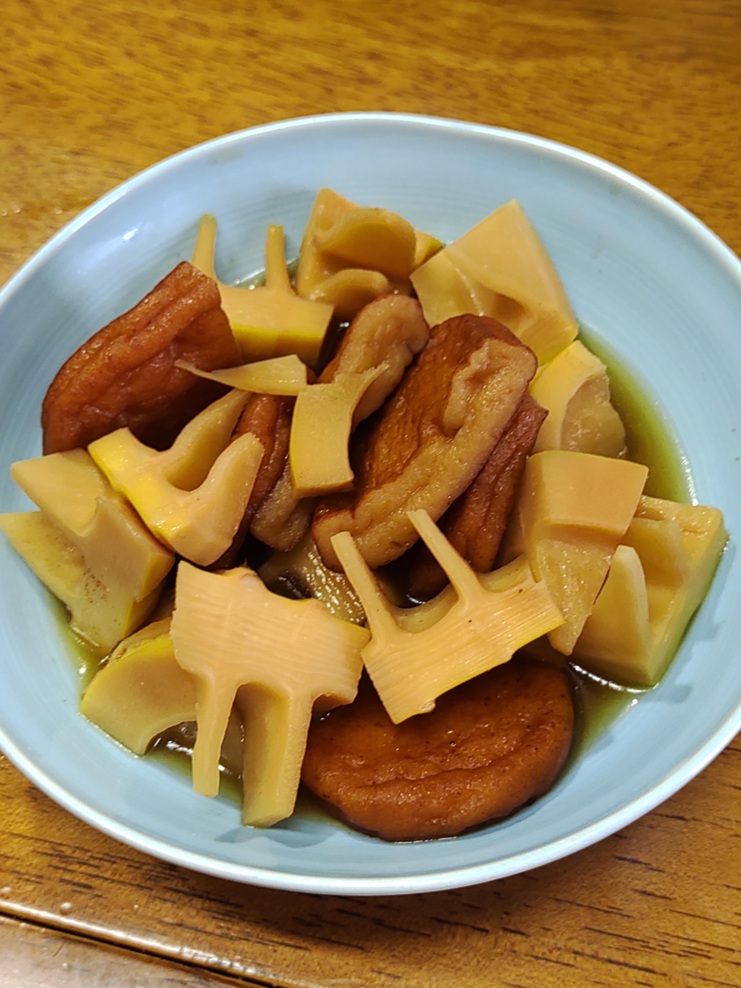 たけのことさつま揚げの煮物