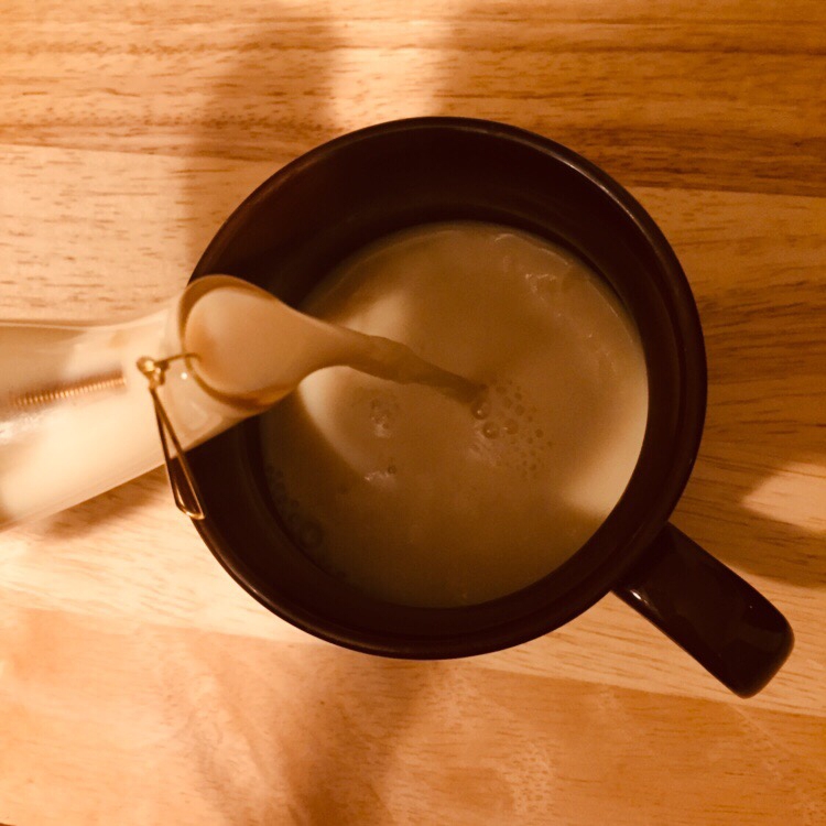 超初心者向け！！My Latte❤️ほうじ茶ラテ