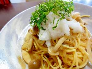 きのこの和風パスタ