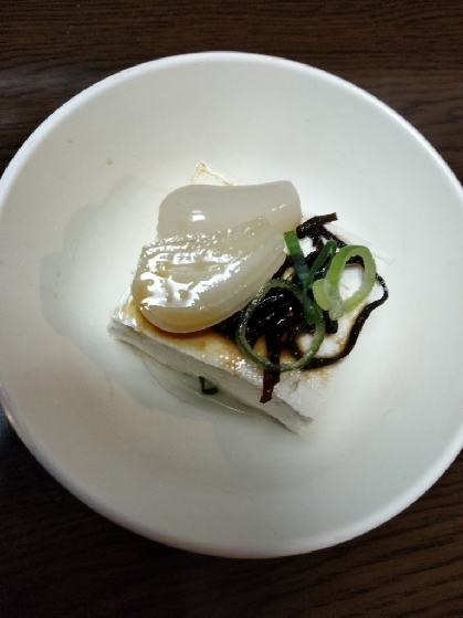 佃煮冷奴