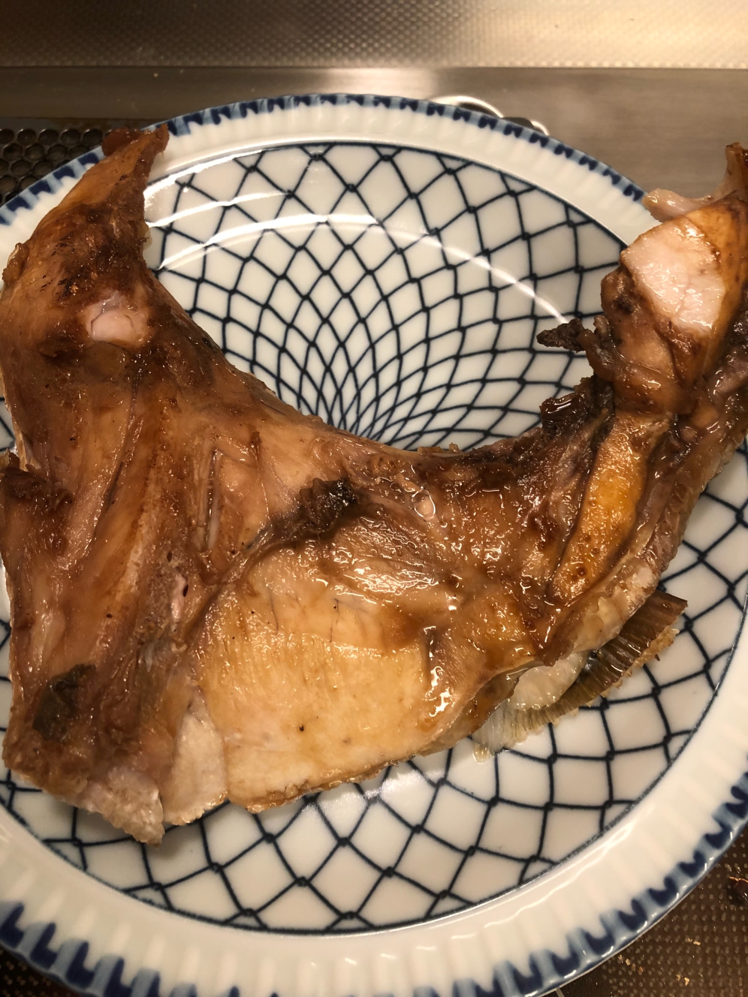 カンパチ♪カマの塩焼き