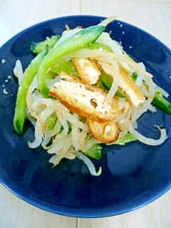 野菜の簡単おかず 薄揚げともやしのゴマポン酢和え レシピ 作り方 By ひかる10 楽天レシピ