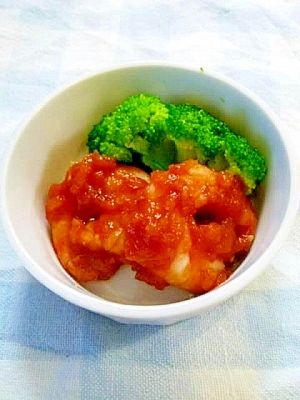 少量でも簡単美味しい お弁当用エビチリ レシピ 作り方 By ひかる10 楽天レシピ