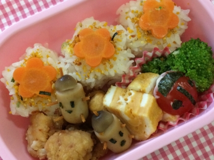 簡単キャラ弁☆どんぐりくんのお弁当♪