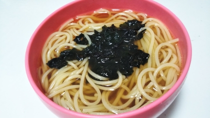 裏技★スパゲティを一瞬で中華麺にする方法 