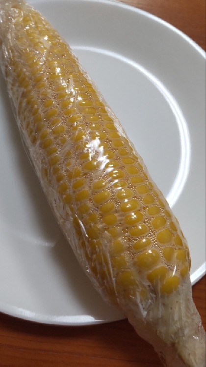 レンジで簡単！とうもろこし