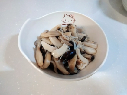 レンジで簡単♪3種のきのこのマリネ