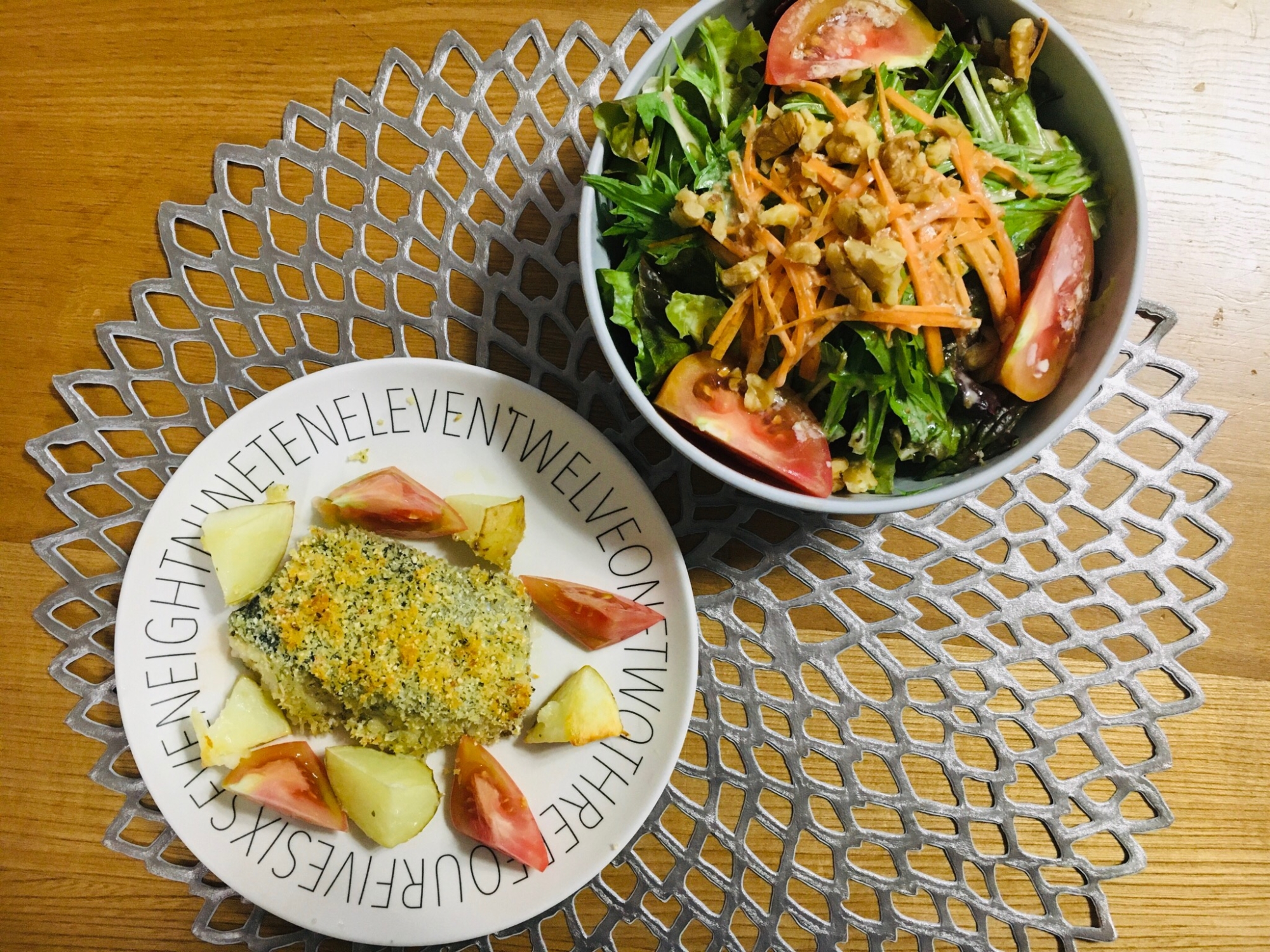 サクサク！ハマチの香草パン粉焼き