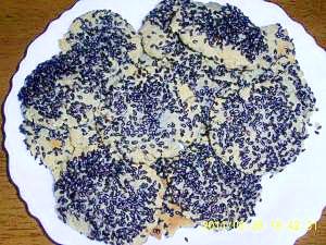 おからパウダー 大豆粉 黒ゴマで低糖質クッキー レシピ 作り方 By iddmランナー 楽天レシピ