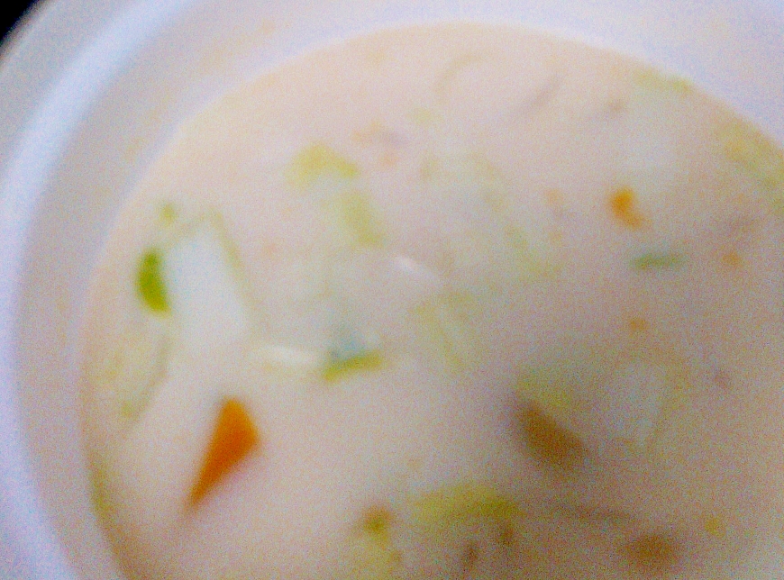 ポタージュの素で☆野菜スープ