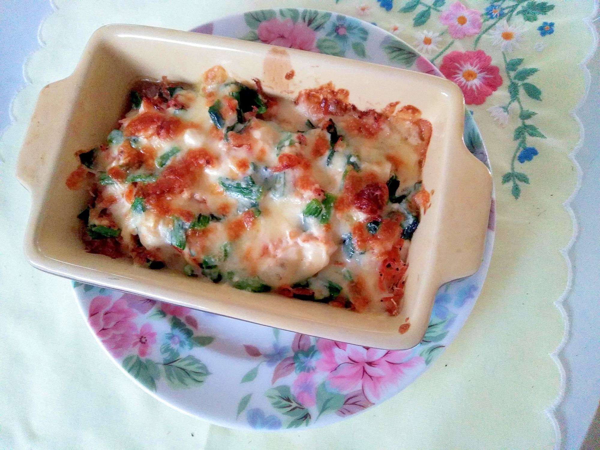 とろ～り豆腐グラタン