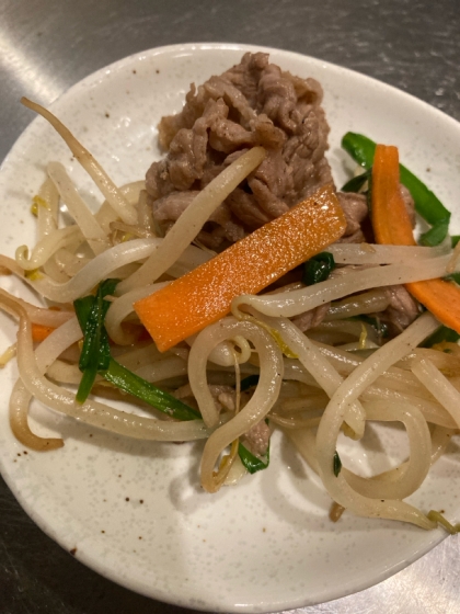 簡単野菜炒め