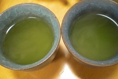 さっぱり塩緑茶、美味しいね・・・・・
これからの季節はさっぱりが良いかもです。
(*^_^*)