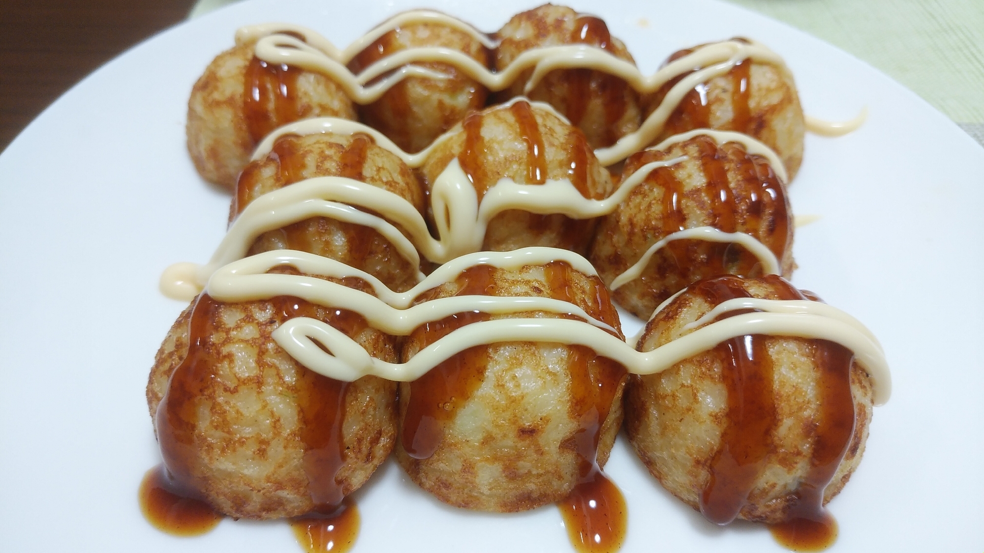 冷凍たこ焼きが表面カリカリ中はとろ り レシピ 作り方 By りんごあじ 楽天レシピ