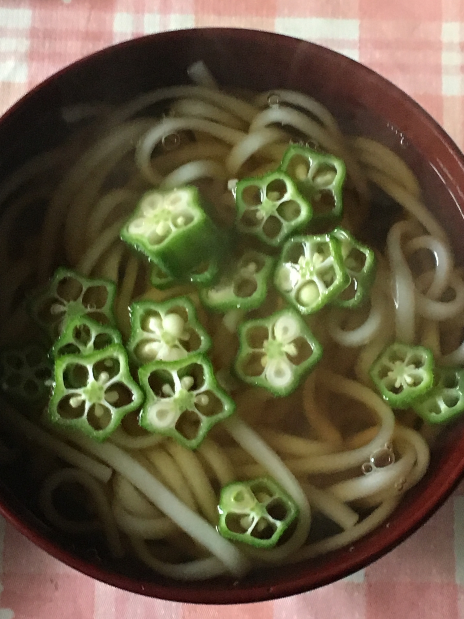 おくらのうどん