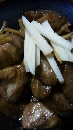 マグロの甘辛生姜煮