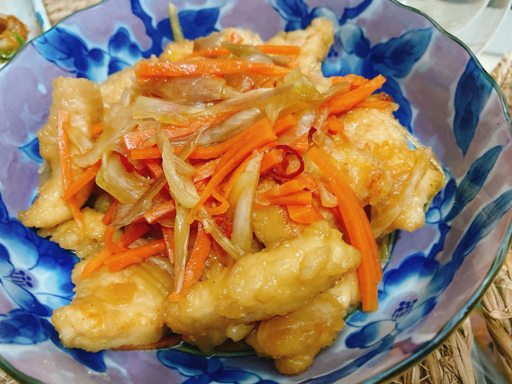 夏にぴったり❣️鶏胸肉の南蛮漬け