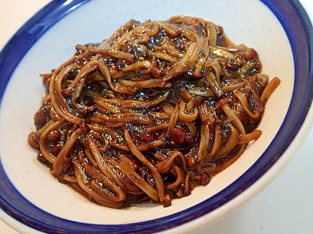 柿の木茸の海苔の佃煮♬