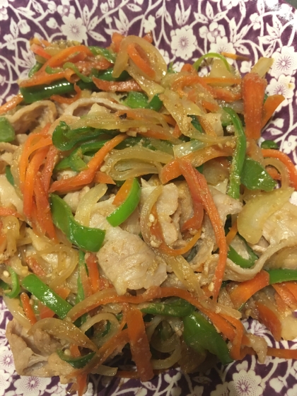 ご飯が進む！豚肉と野菜の味噌炒め