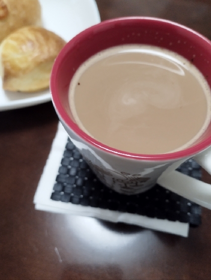 洋菓子とカフェモカ