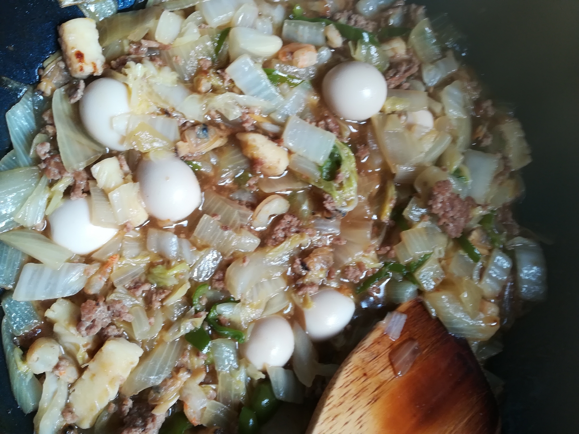 豚ひき肉で子供も食べやすい中華丼の具