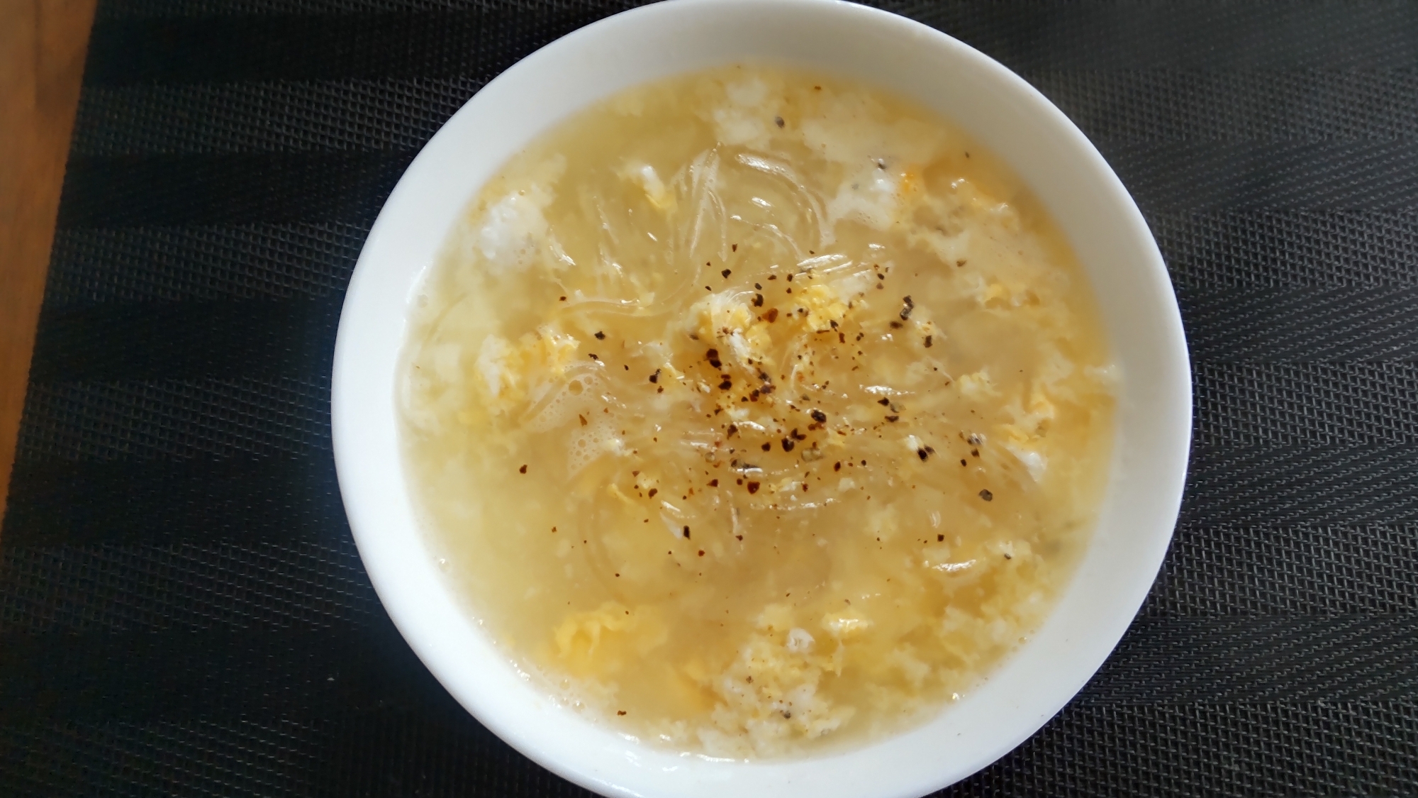 春雨たまごスープ