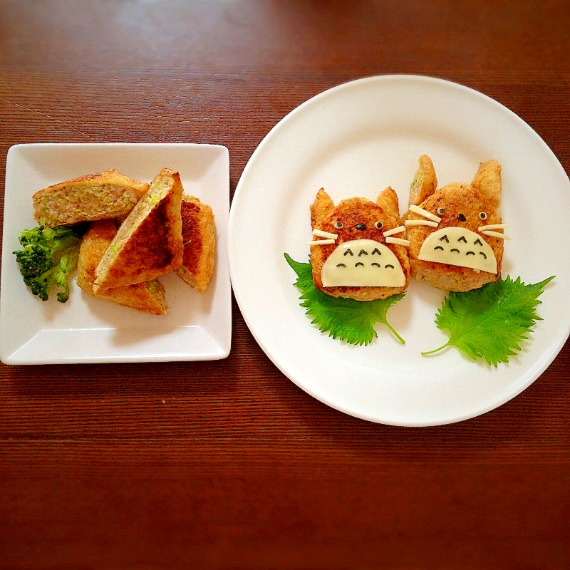 キャベツと鶏ひき肉の詰め焼き