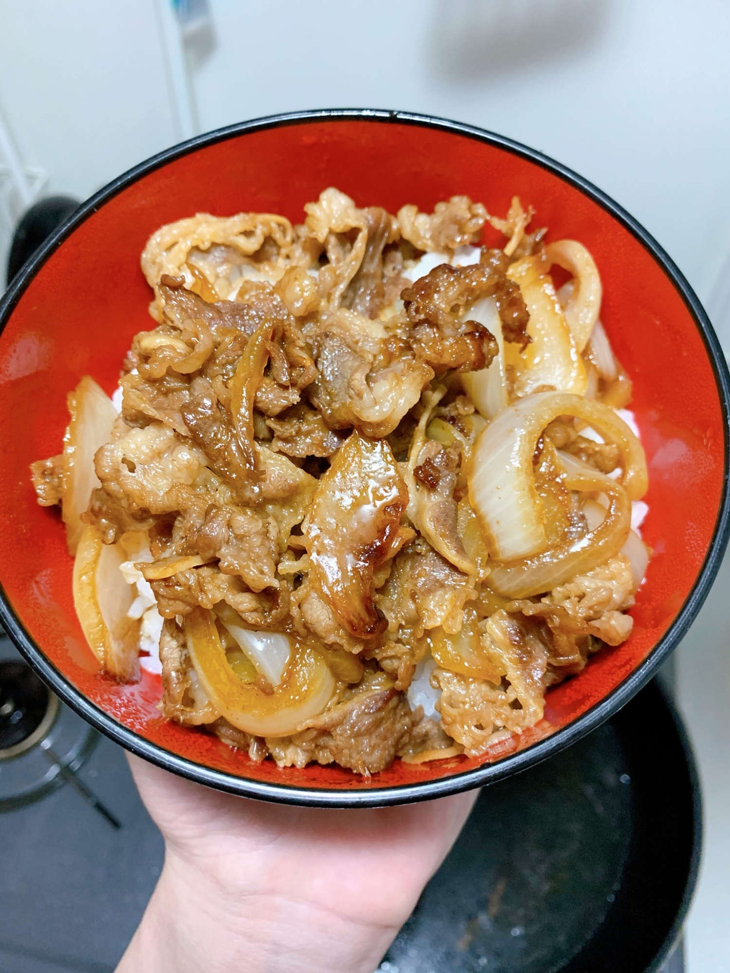 ＼めんつゆ&焼肉のタレ／我が家の牛丼！！