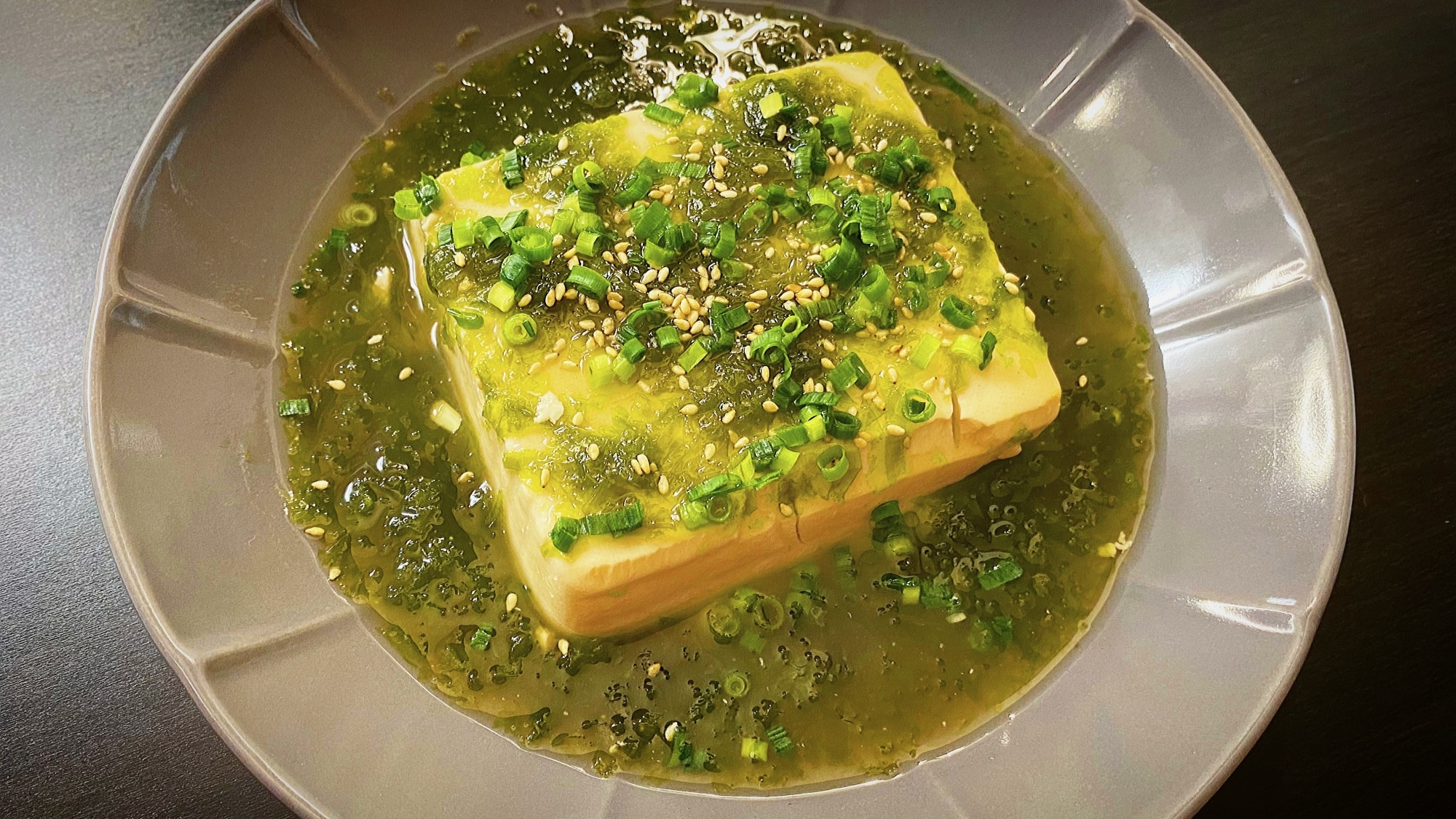 磯の香り爆発！とろける「あおさ豆腐」 レシピ・作り方 by KZ COOKING