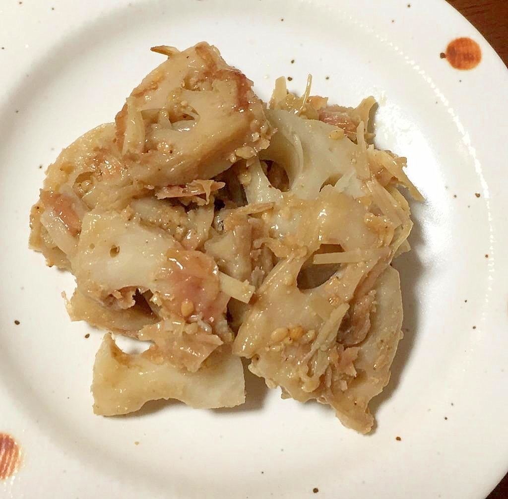 蓮根とえのきのきんぴら レシピ 作り方 By はわゆり 楽天レシピ 蓮根とえのきのきんぴら レシピ 作り方 By はわゆり 楽天レシピ