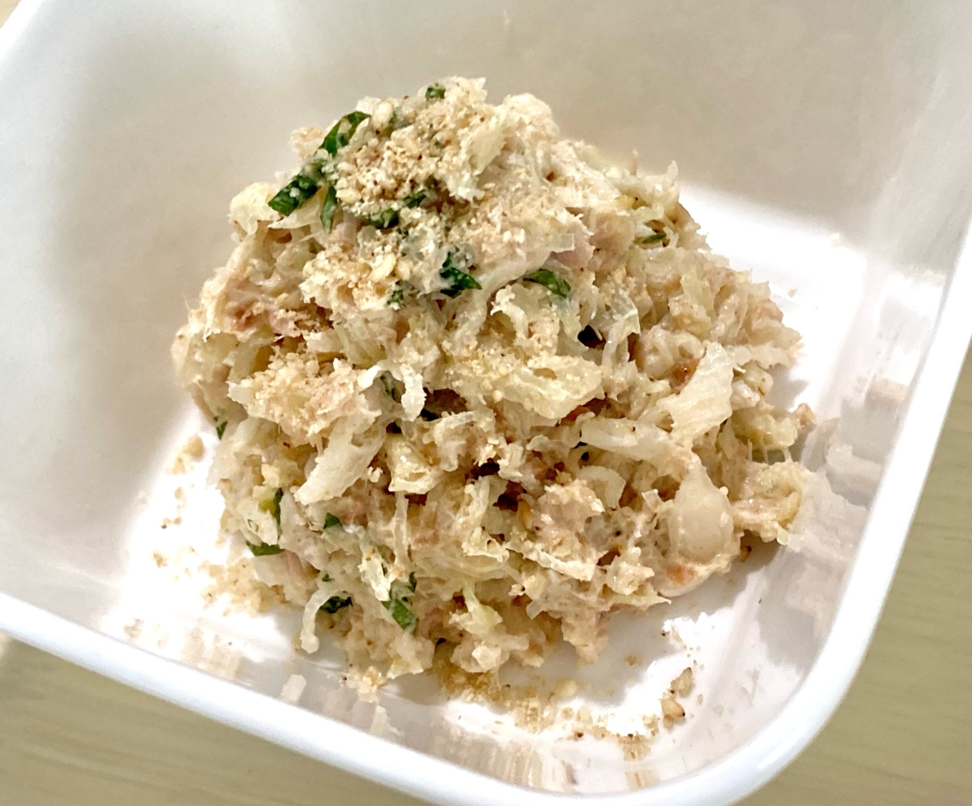 ⭐簡単副菜⭐キャベツの梅しそツナマヨサラダ