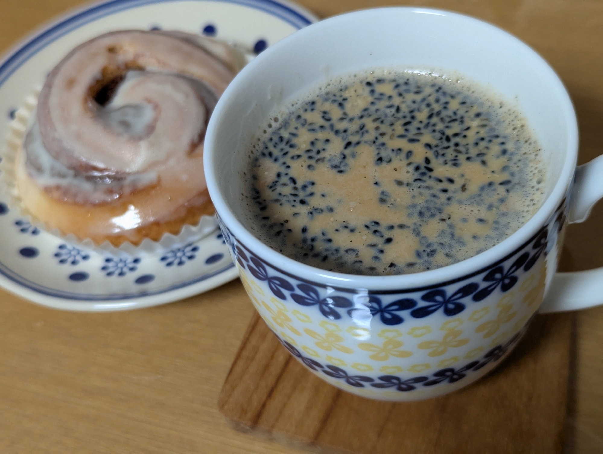 ◇黒ごまミルクティー◇