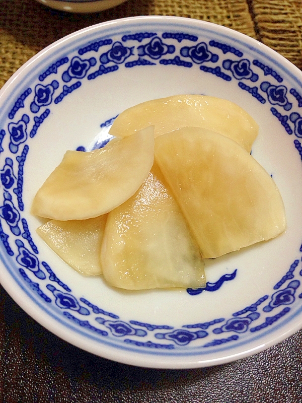 箸休め☆シンプル美味しいカブのしょうゆ漬け