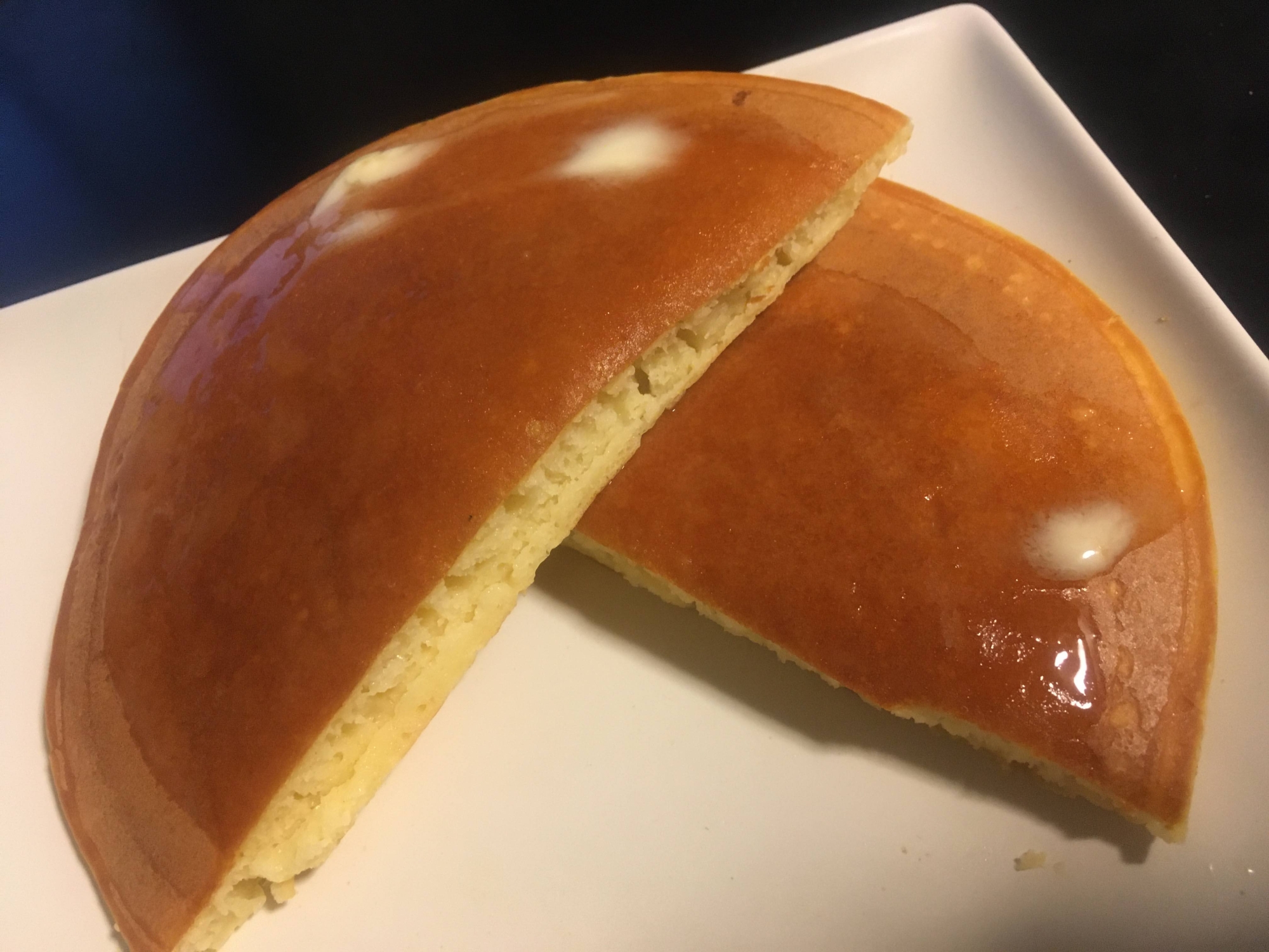 ヨーグルトのホットケーキ