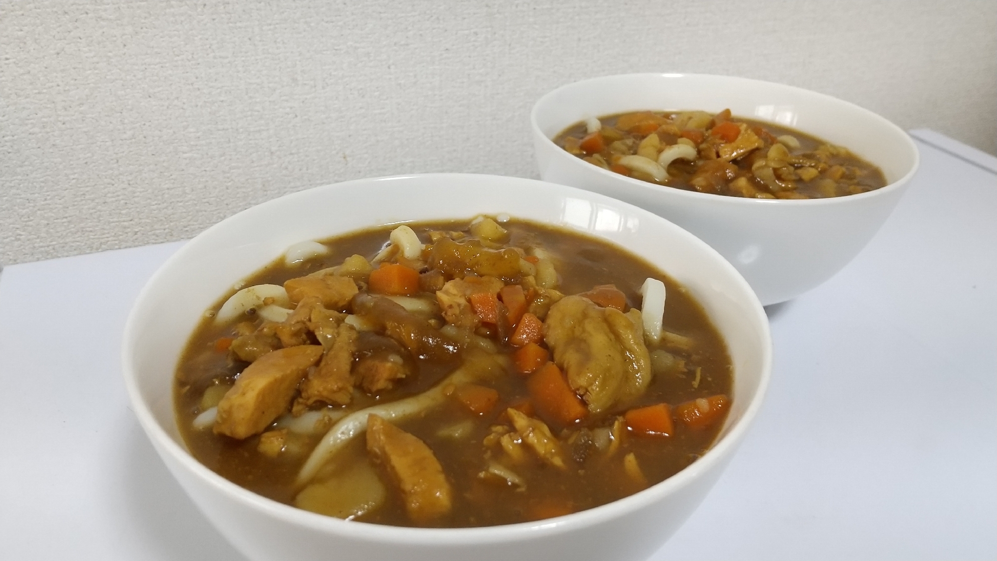 残ったカレーで本格カレーうどん