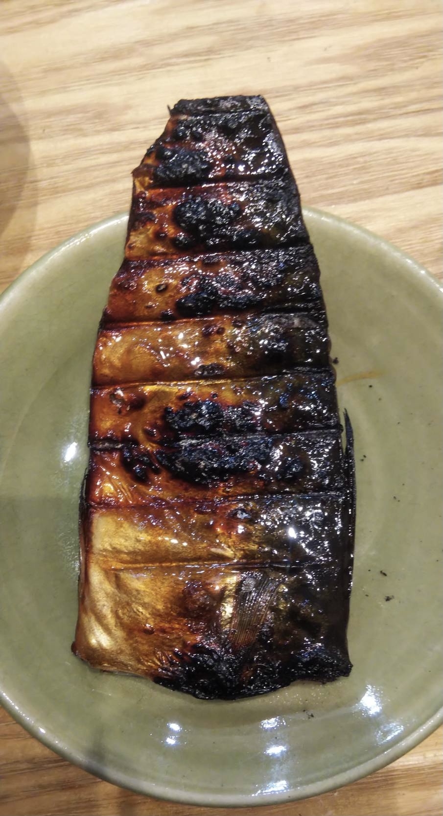 こんがり鯖のフィーレのグリル焼き