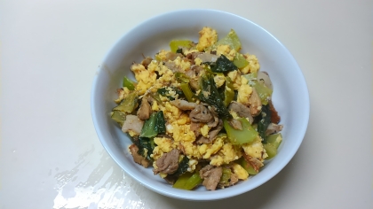 丼にしてみたぁ～(*^^*)♪美味しかったぁ～♪ガッツリ食べちゃいましたぁ～♪(*^▽^)/★*☆♪(笑)　ご馳走様でしたぁ～(*^^*)♪