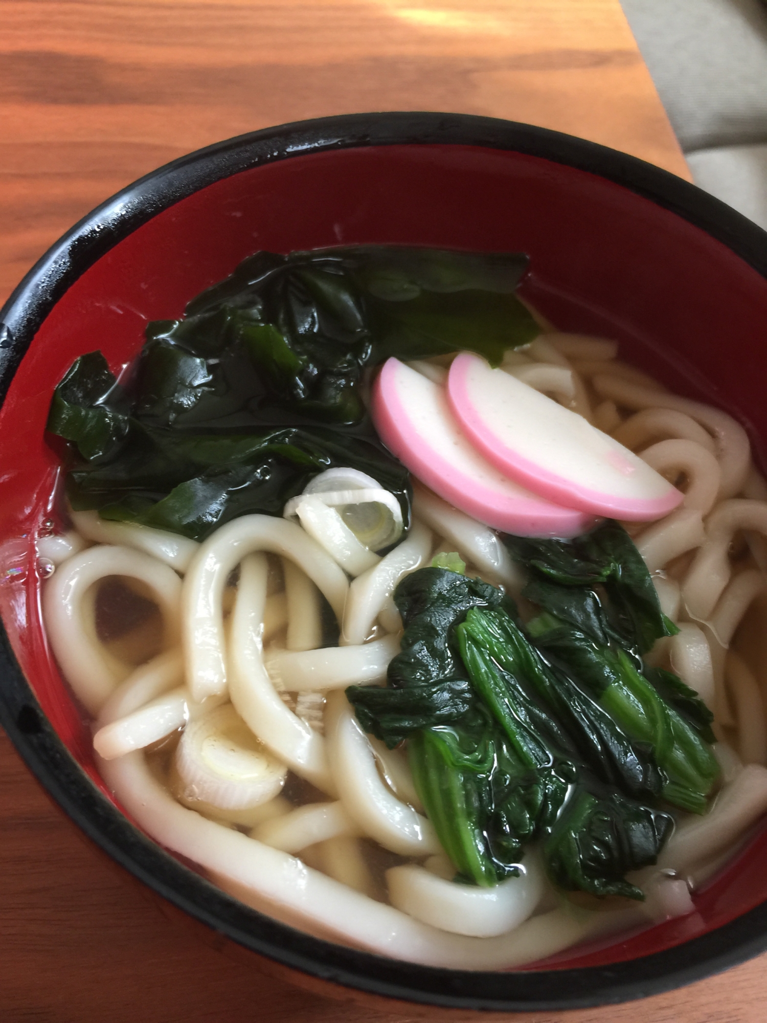 夏休みのお昼は 簡単うどん