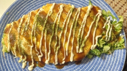 節約ヘルシー♪オムキャベもやし