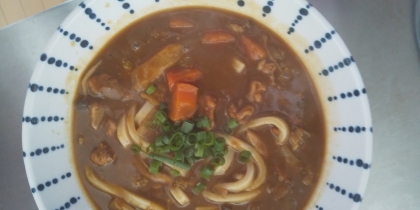 簡単☆カレーうどん