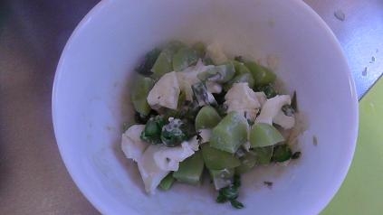 離乳食後期 ソラマメのチーズ和え レシピ 作り方 By こにゃんぴー 楽天レシピ